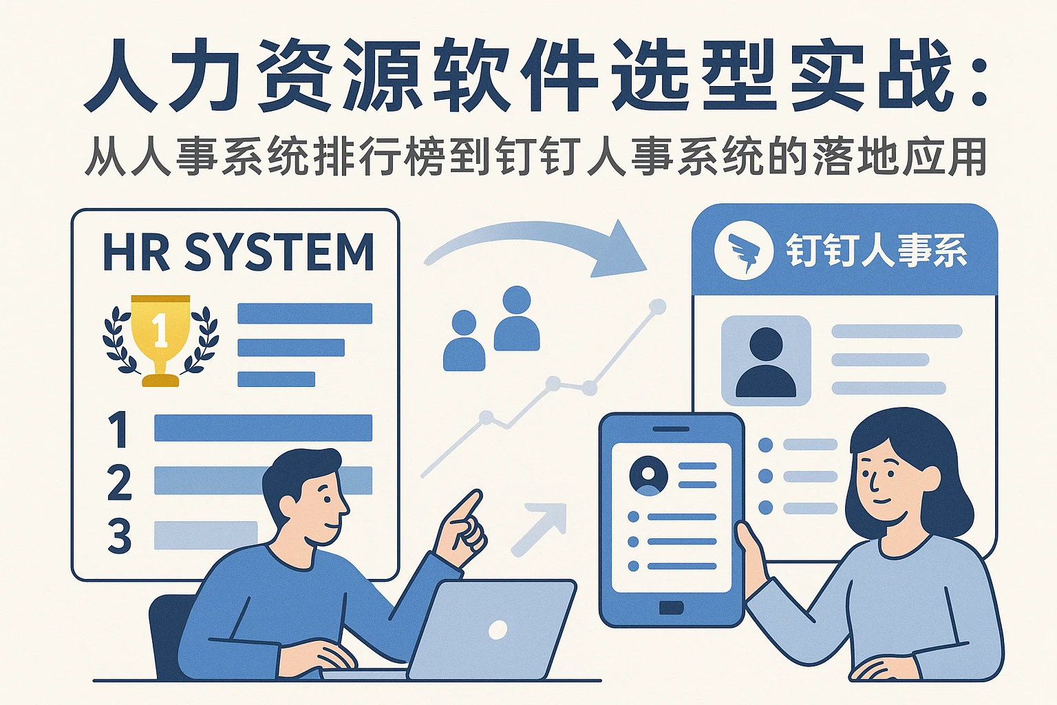 人力资源软件选型实战：从人事系统排行榜到钉钉人事系统的落地应用
