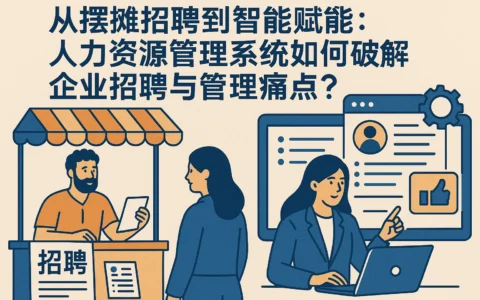 从摆摊招聘到智能赋能：人力资源管理系统如何破解企业招聘与管理痛点？