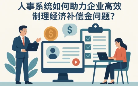 人事系统如何助力企业高效处理经济补偿金问题?