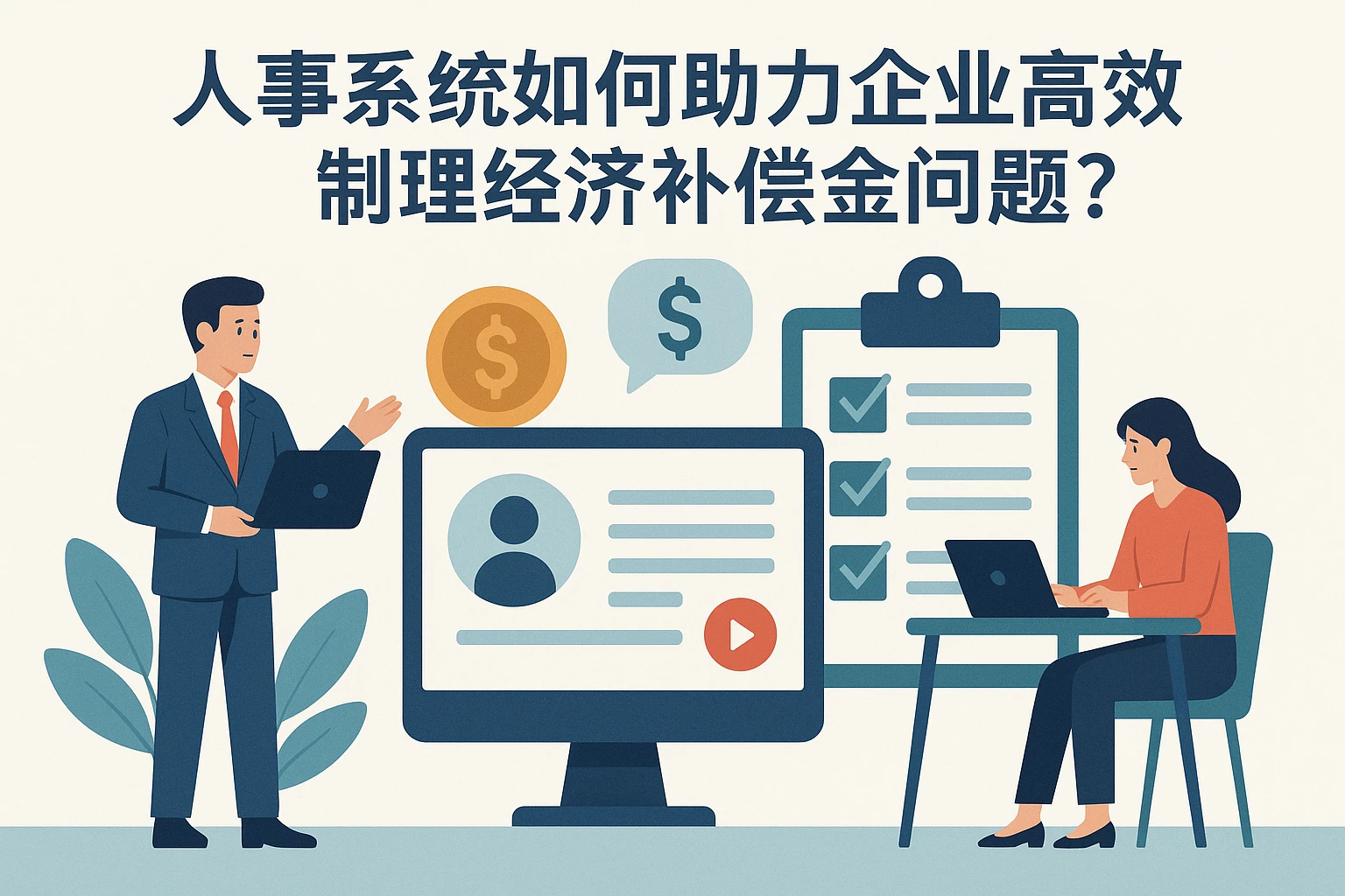人事系统如何助力企业高效处理经济补偿金问题？