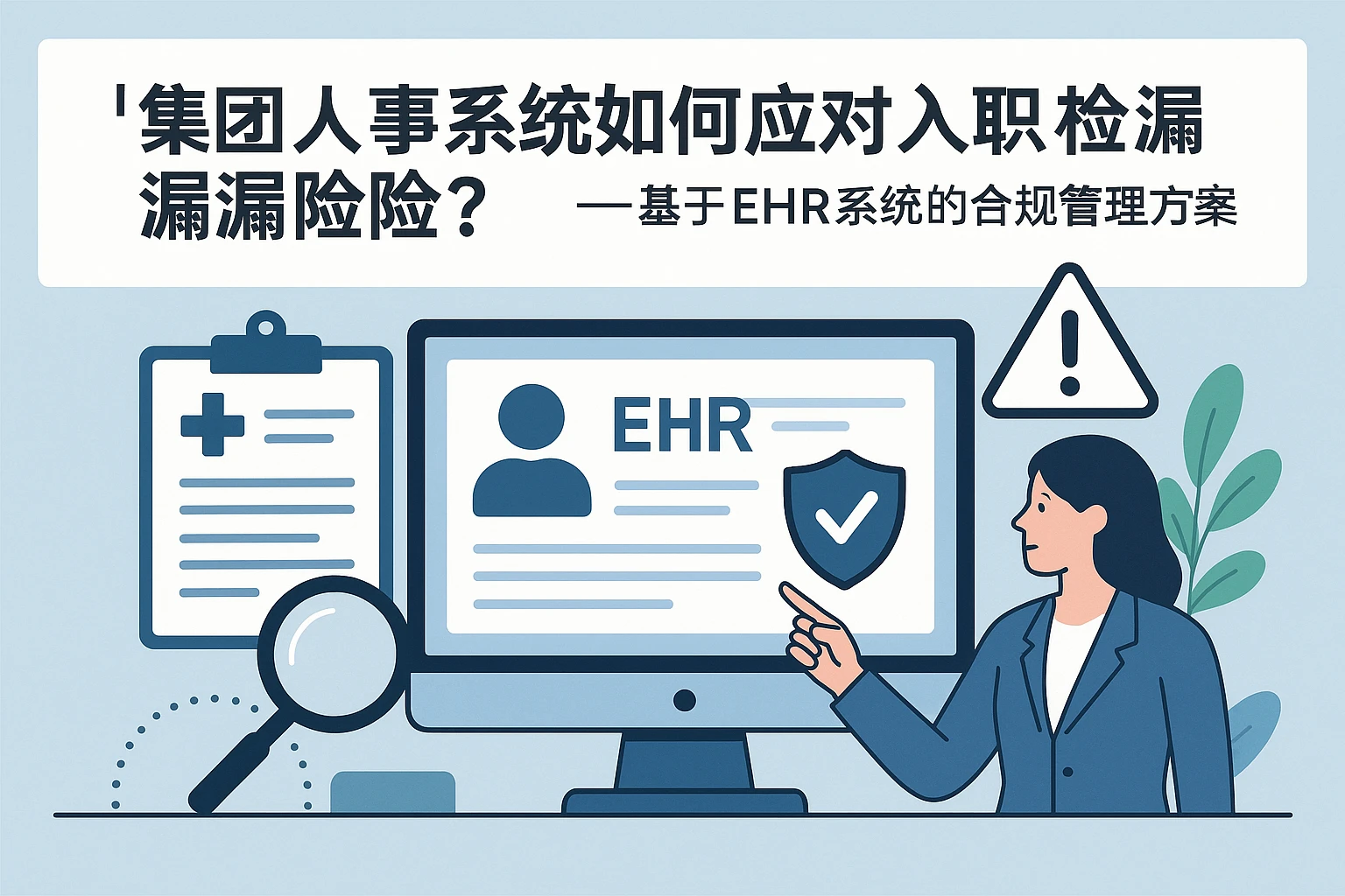 集团人事系统如何应对入职体检遗漏风险？——基于EHR系统的合规管理方案