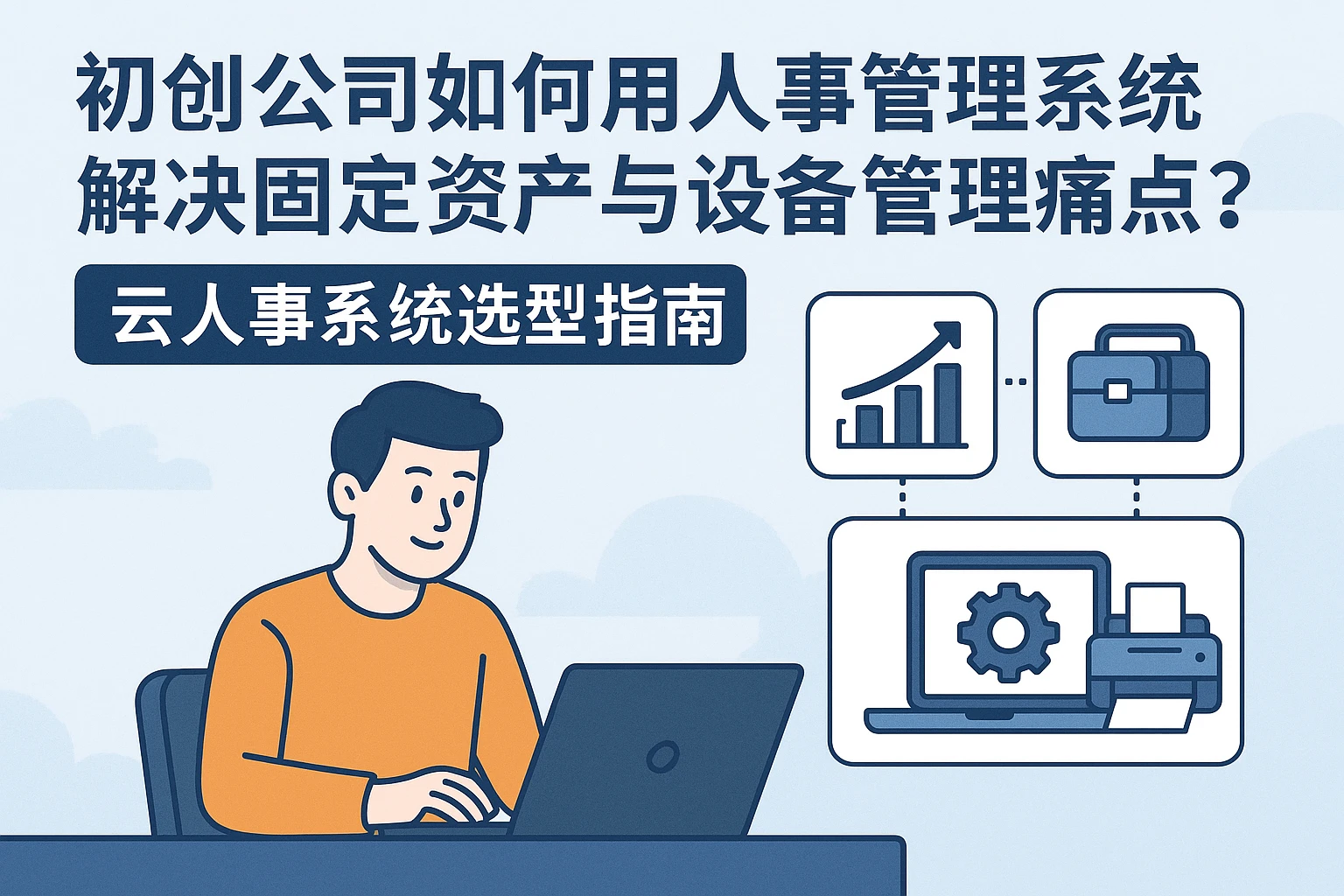 初创公司如何用人事管理系统解决固定资产与设备管理痛点？云人事系统选型指南