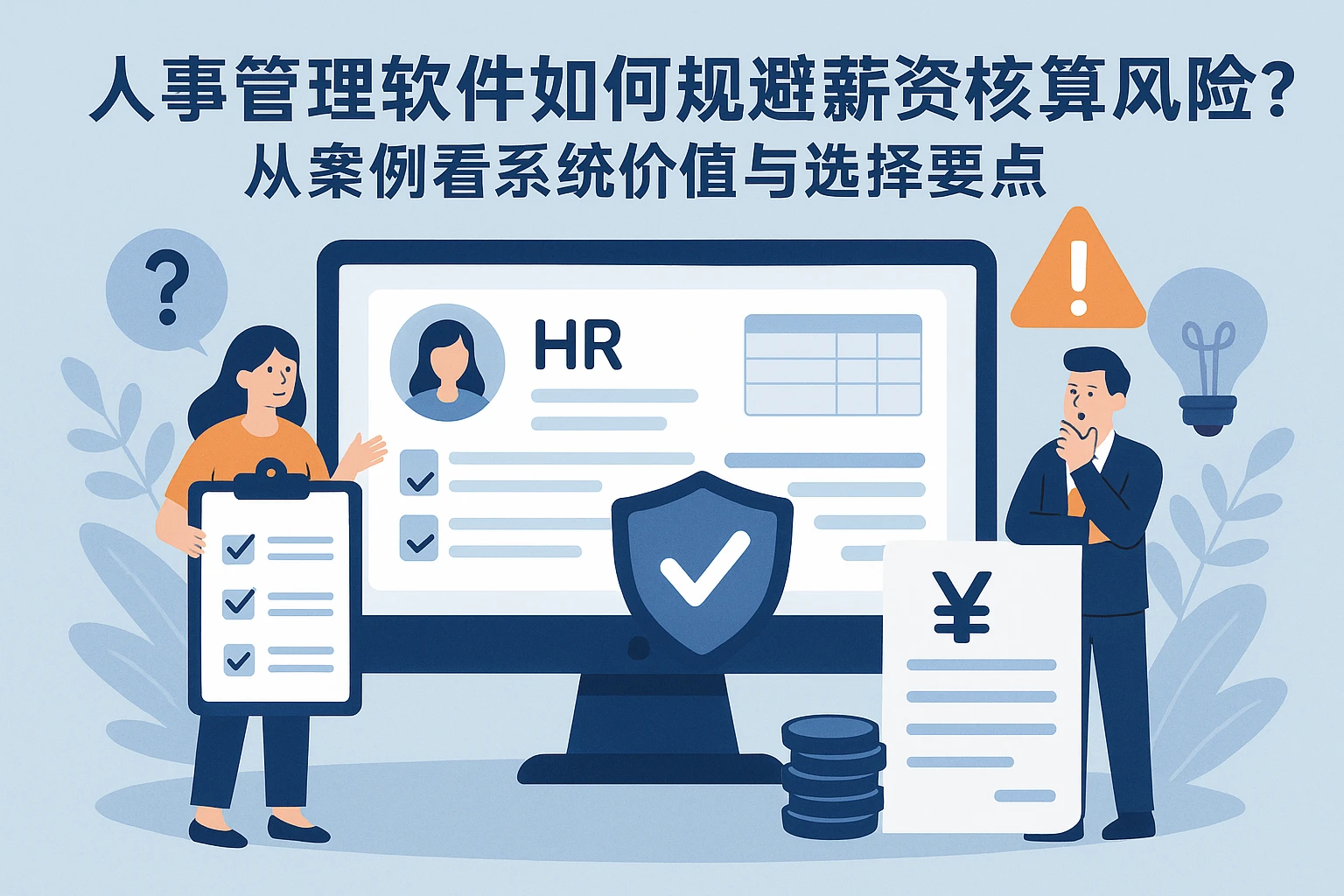 人事管理软件如何规避薪资核算风险？从案例看系统价值与选择要点