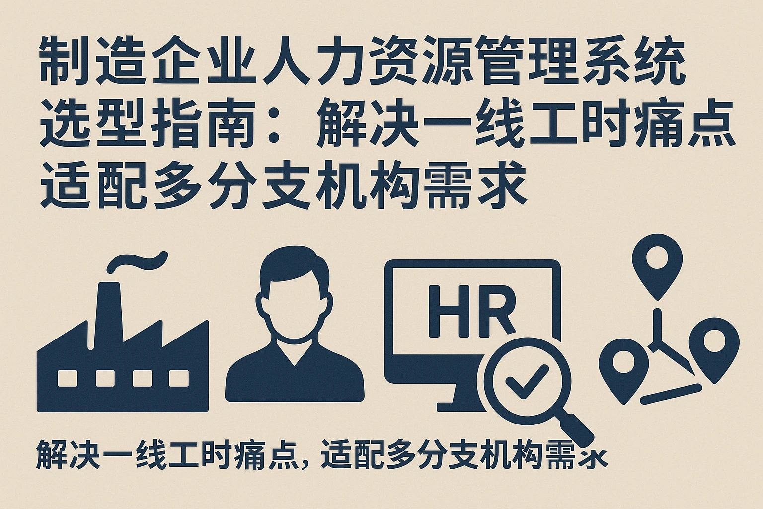 制造企业人力资源管理系统选型指南：解决一线工时痛点，适配多分支机构需求