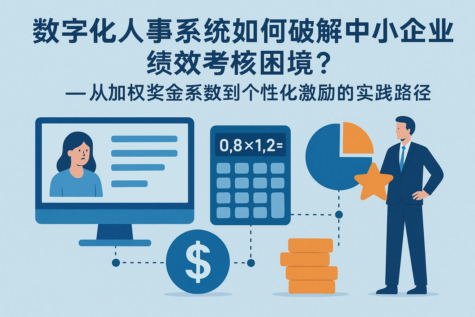 数字化人事系统如何破解中小企业绩效考核困境？——从加权奖金系数到个性化激励的实践路径