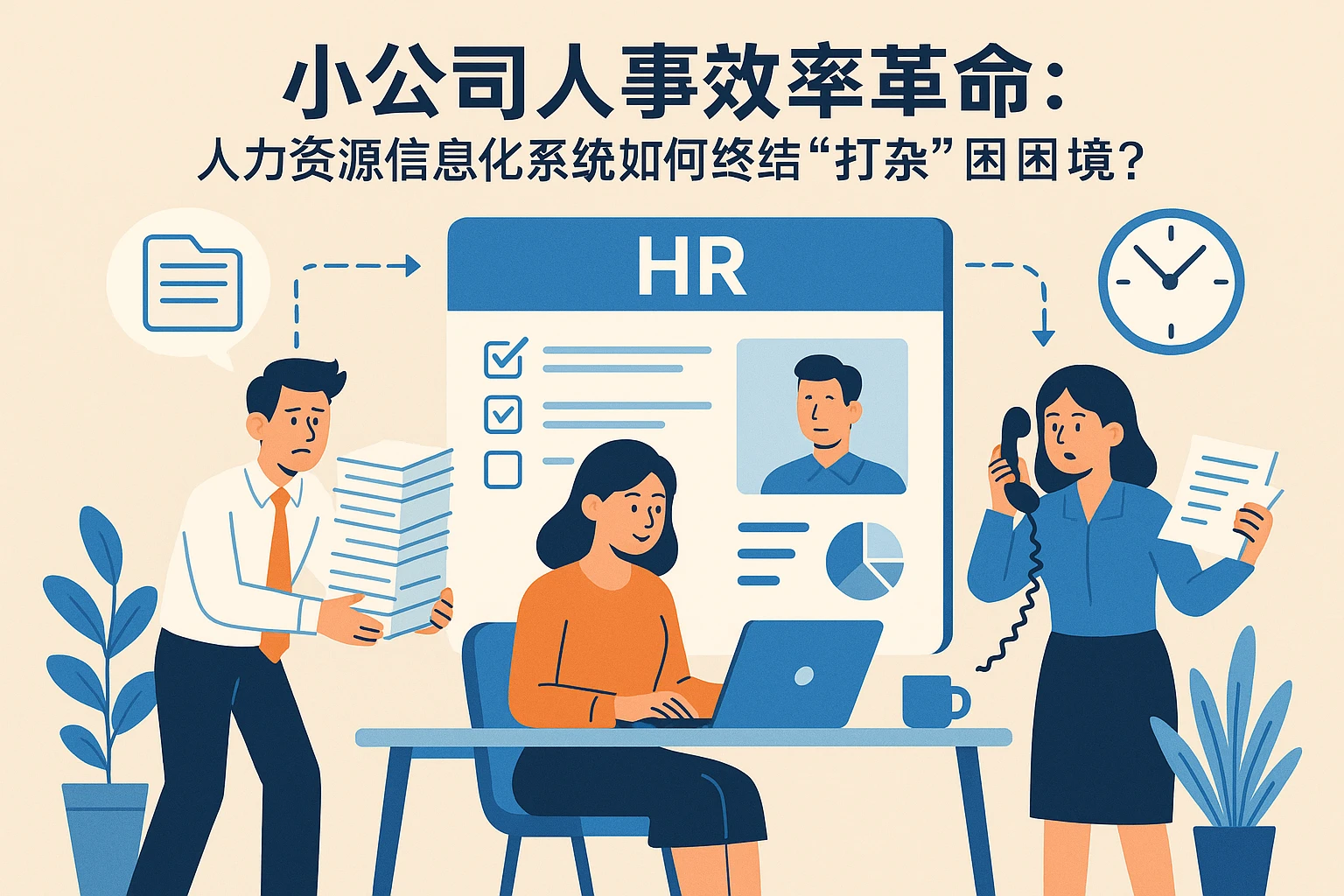 小公司人事效率革命：人力资源信息化系统如何终结“打杂”困境？