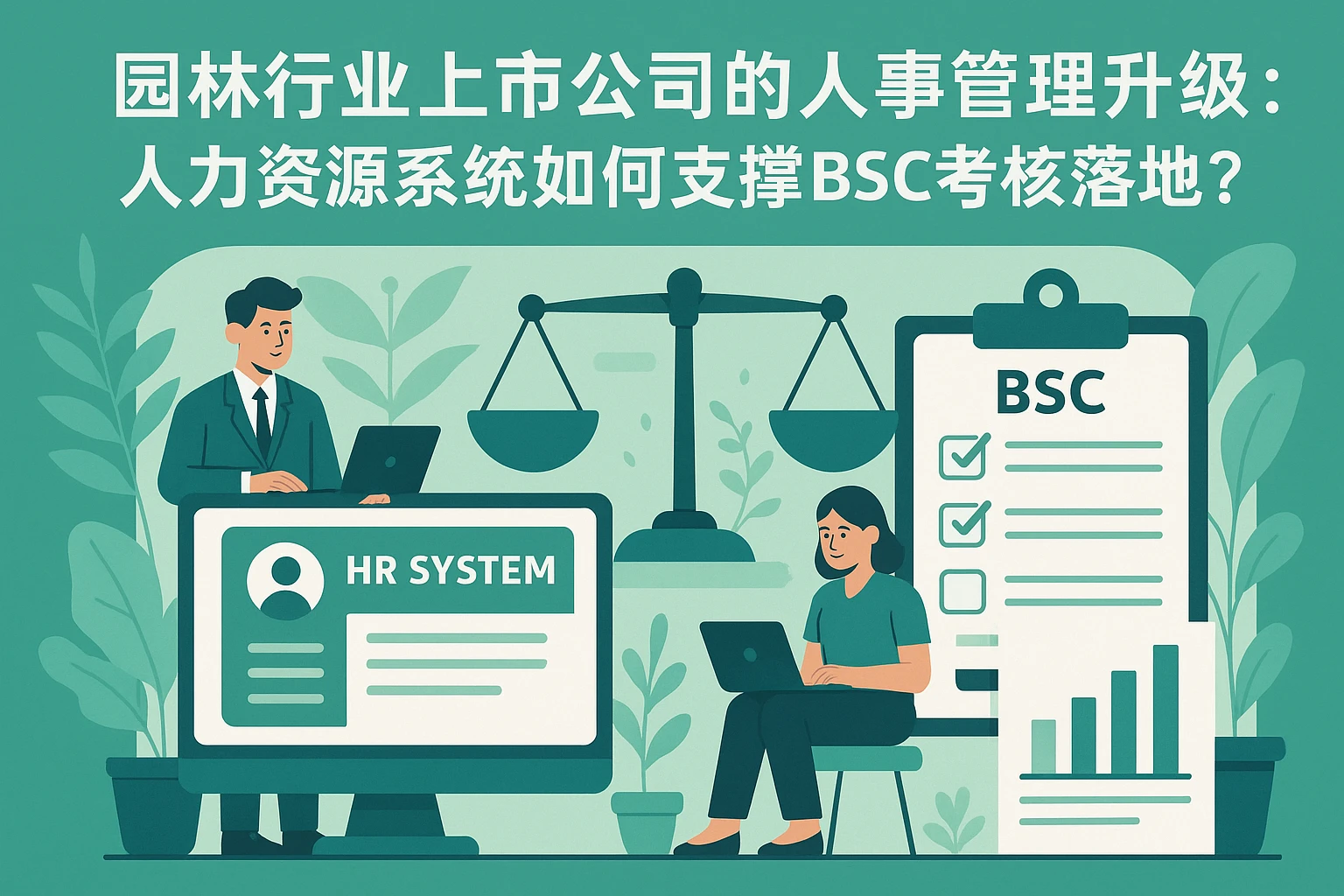 园林行业上市公司的人事管理升级：人力资源系统如何支撑BSC考核落地？