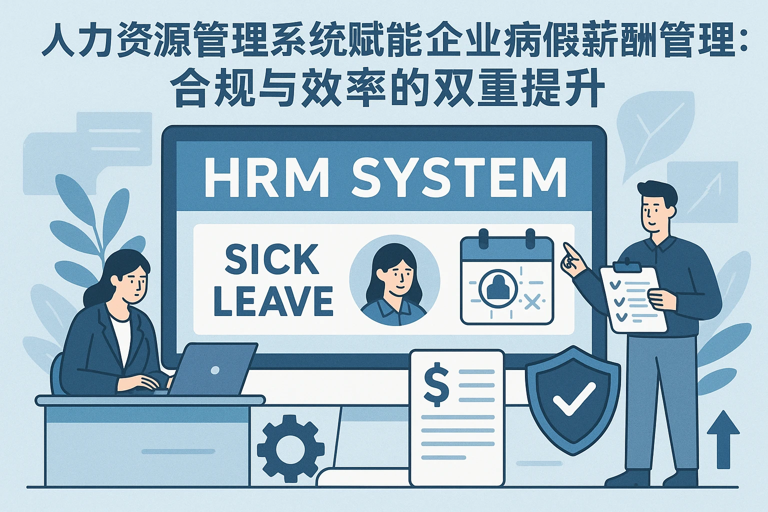 人力资源管理系统赋能企业病假薪酬管理：合规与效率的双重提升