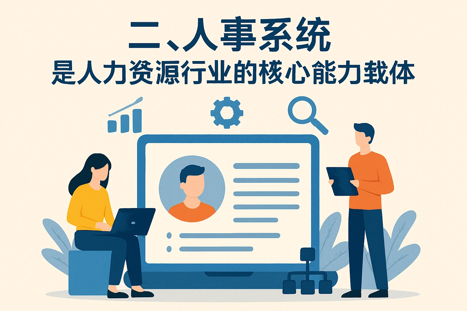 二、人事系统是人力资源行业的核心能力载体