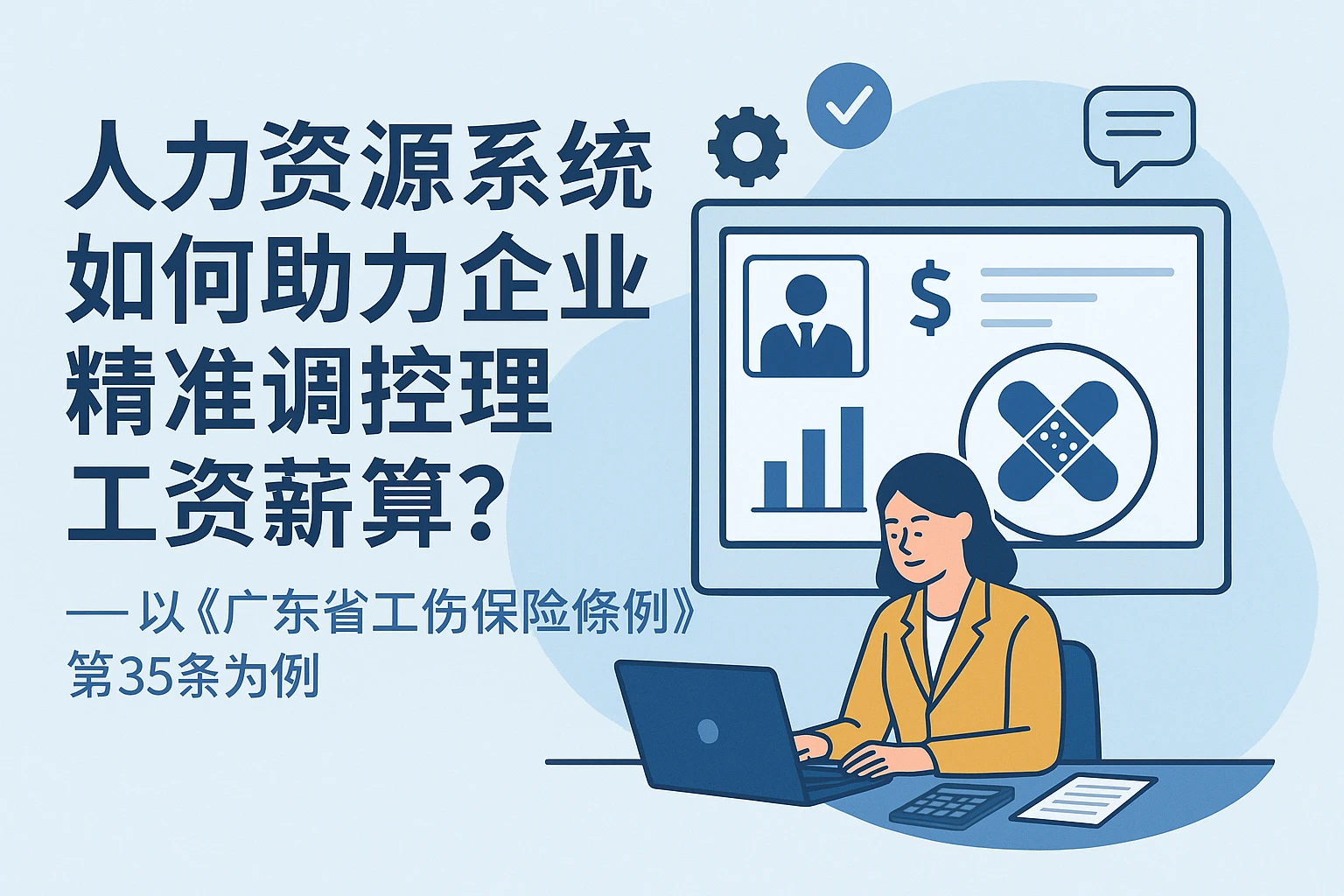 人力资源系统如何助力企业精准处理工伤薪资核算？——以《广东省工伤保险条例》第35条为例