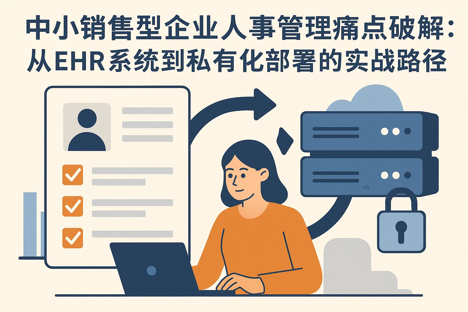 中小销售型企业人事管理痛点破解：从EHR系统到私有化部署的实战路径