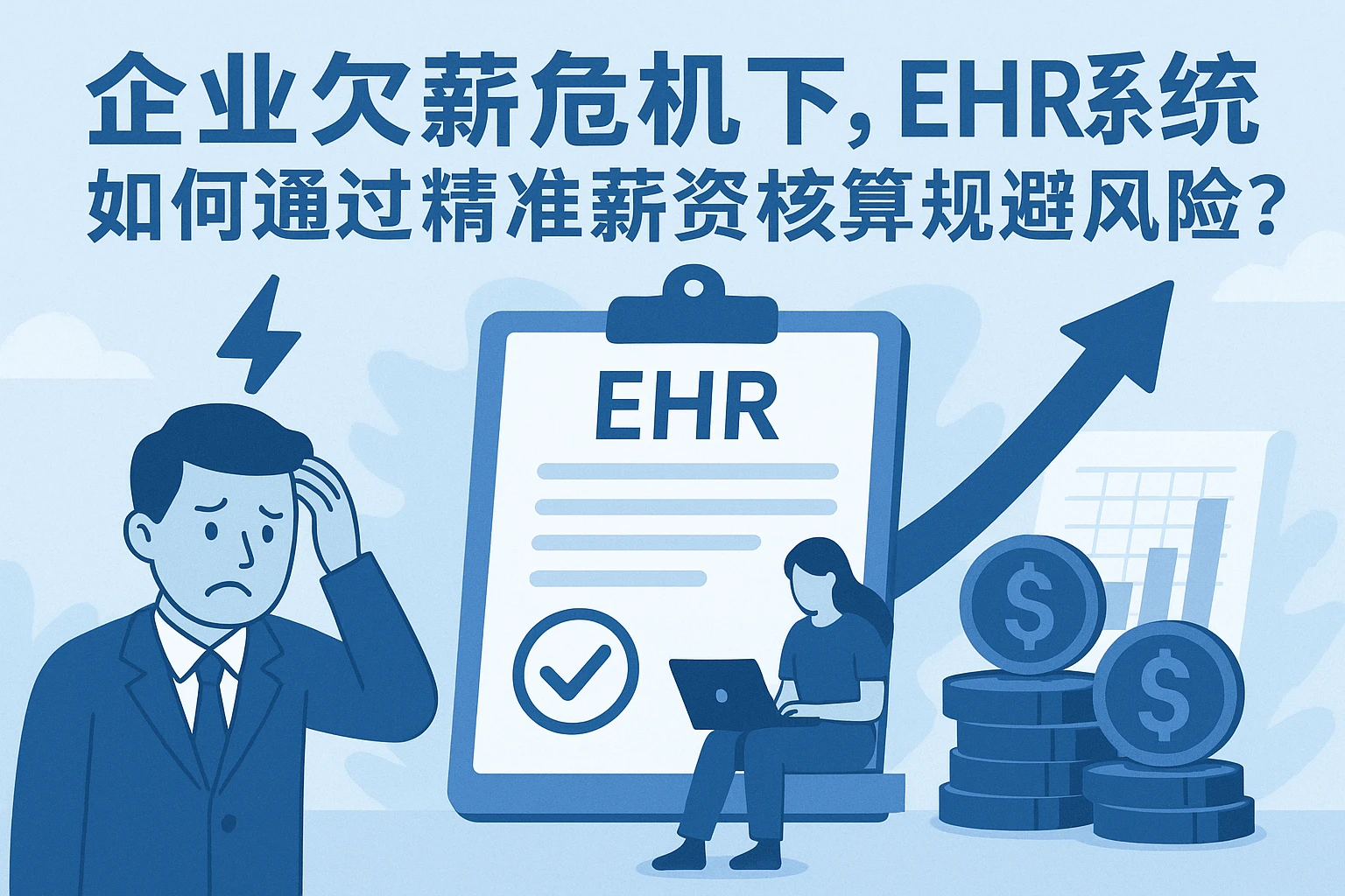 企业欠薪危机下，EHR系统如何通过精准薪资核算规避风险？