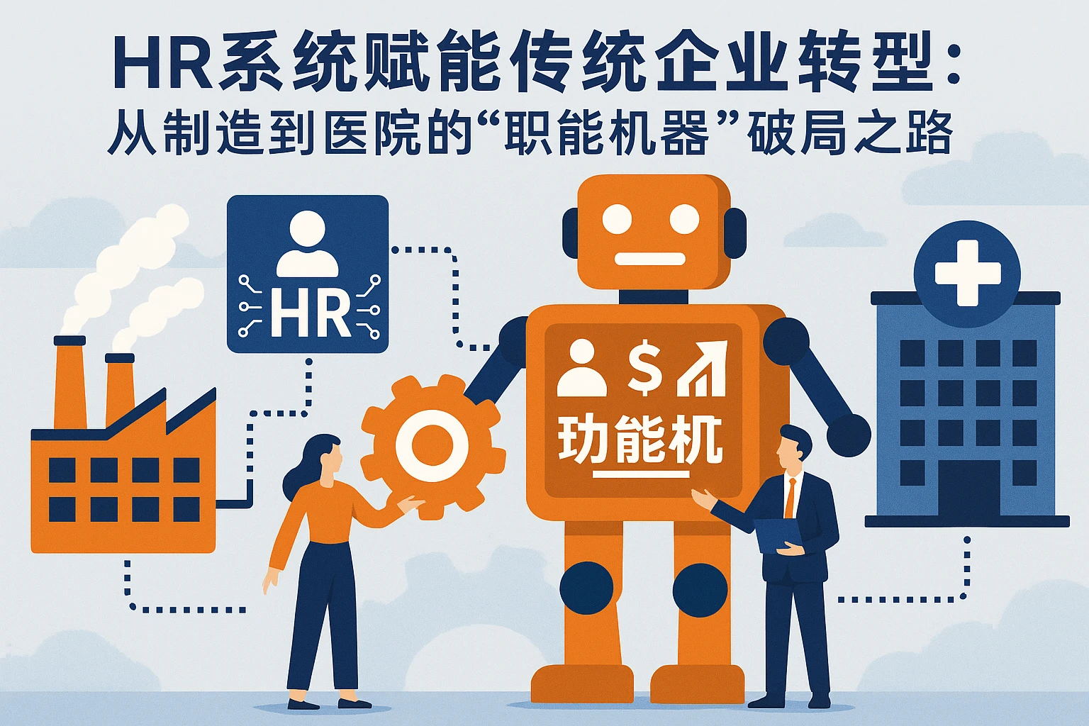 HR系统赋能传统企业转型：从制造到医院的“职能机器”破局之路