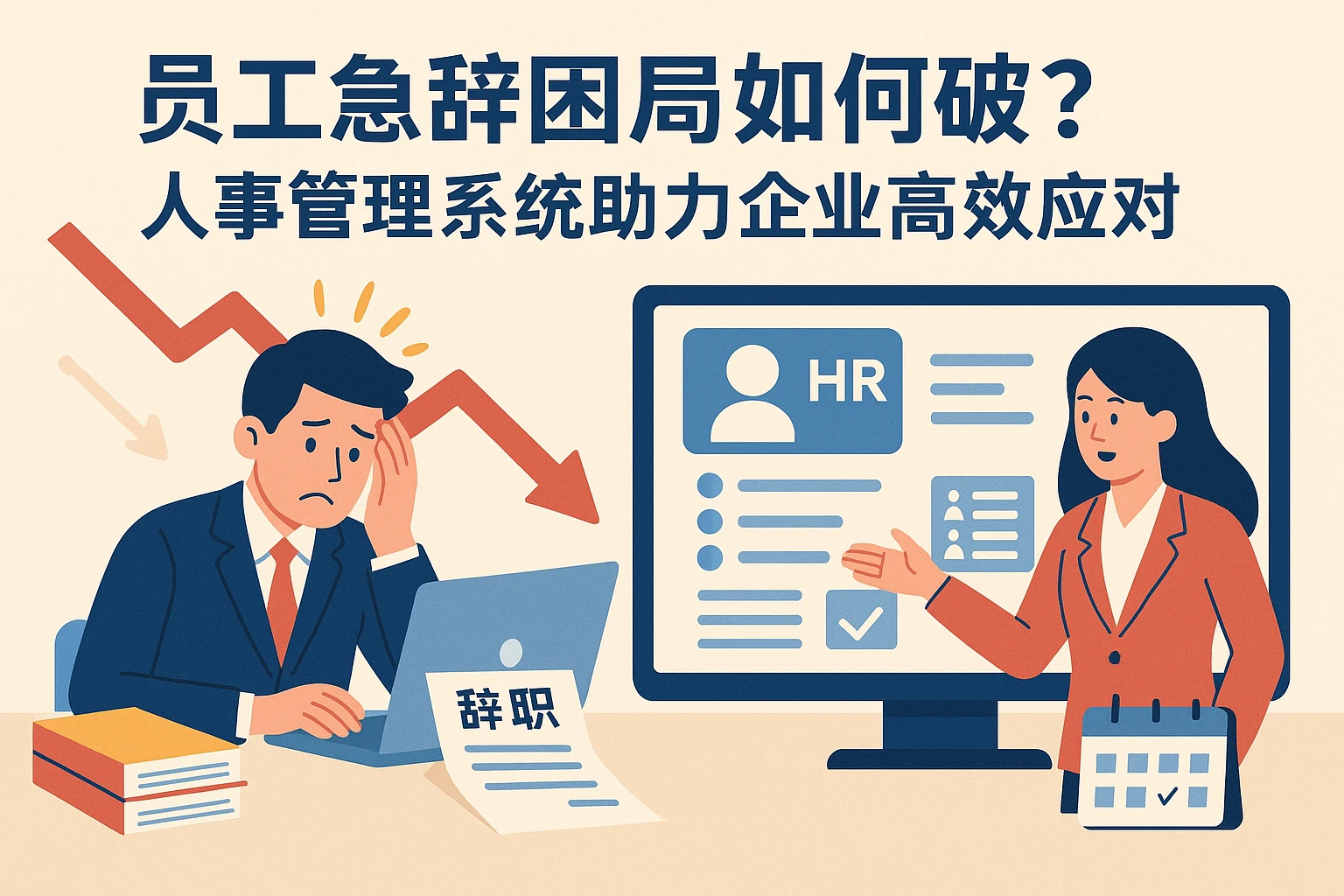 员工急辞困局如何破？人事管理系统助力企业高效应对