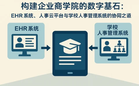构建企业商学院的数字基石：EHR系统、人事云平台与学校人事管理系统的协同之道