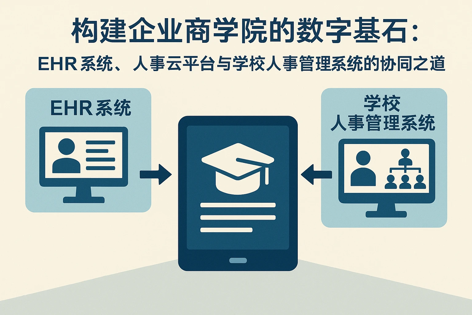 构建企业商学院的数字基石：EHR系统、人事云平台与学校人事管理系统的协同之道