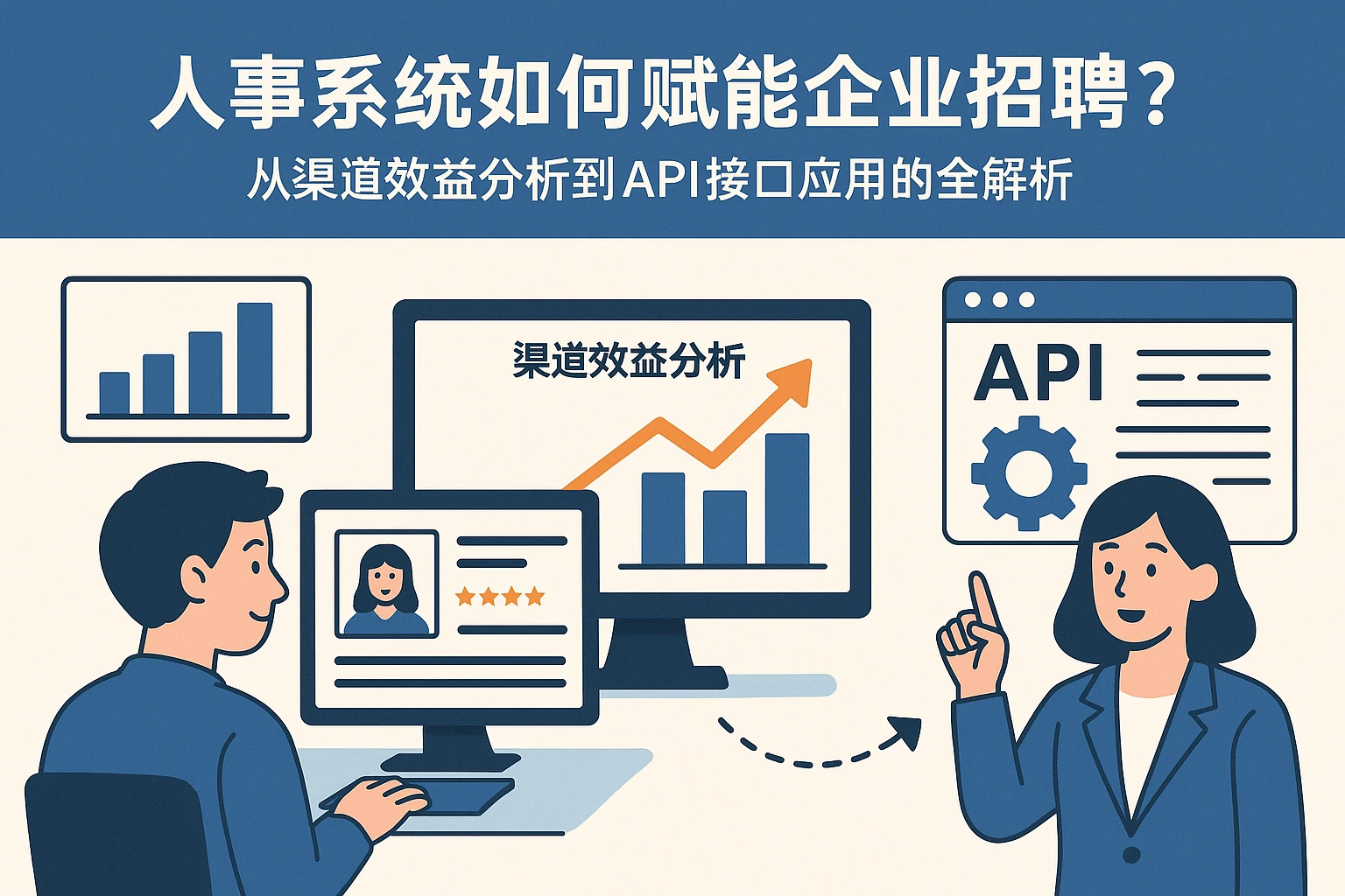 人事系统如何赋能企业招聘？从渠道效益分析到API接口应用的全解析
