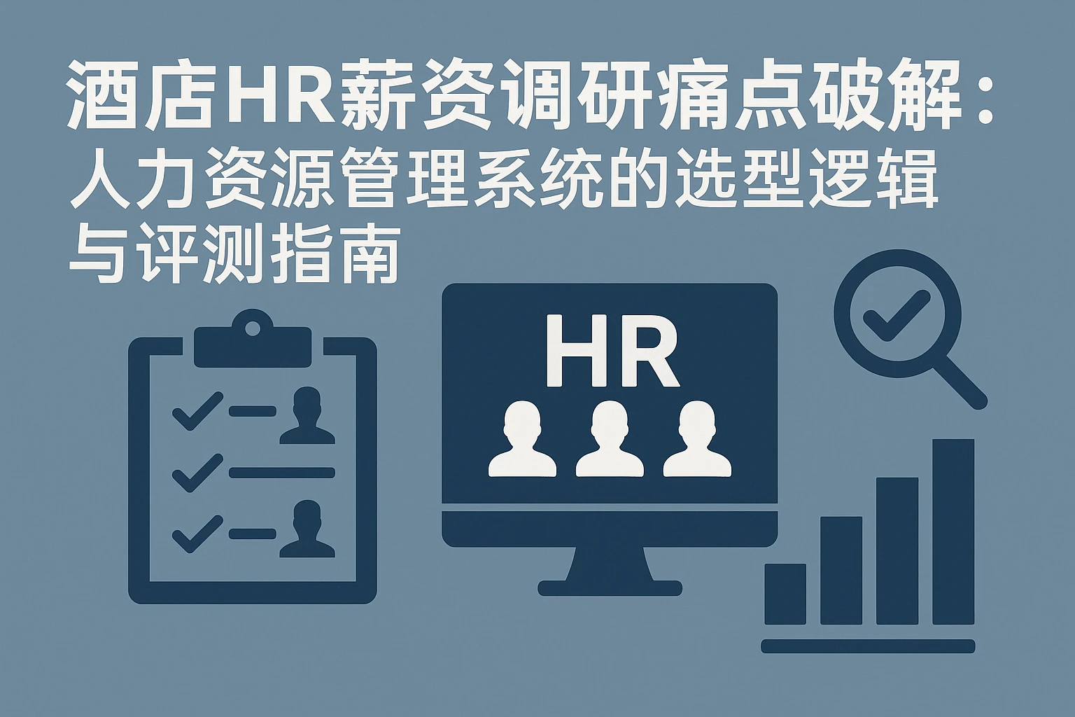 酒店HR薪资调研痛点破解：人力资源管理系统的选型逻辑与评测指南