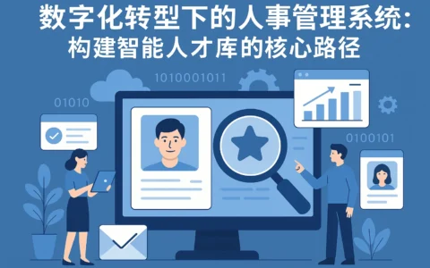 数字化转型下的人事管理系统：构建智能人才库的核心路径