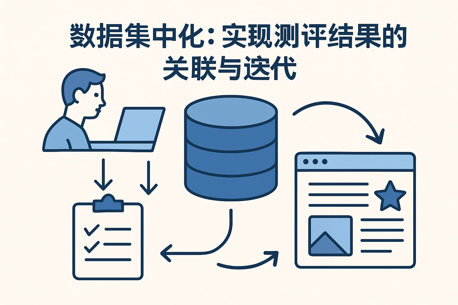 2. 数据集中化：实现测评结果的关联与迭代
