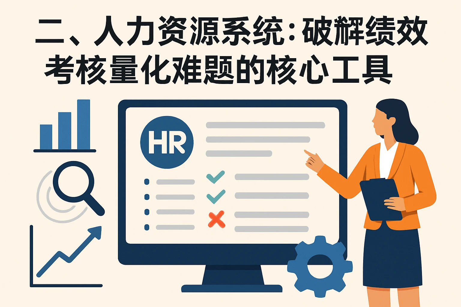 二、人力资源系统：破解绩效考核量化难题的核心工具