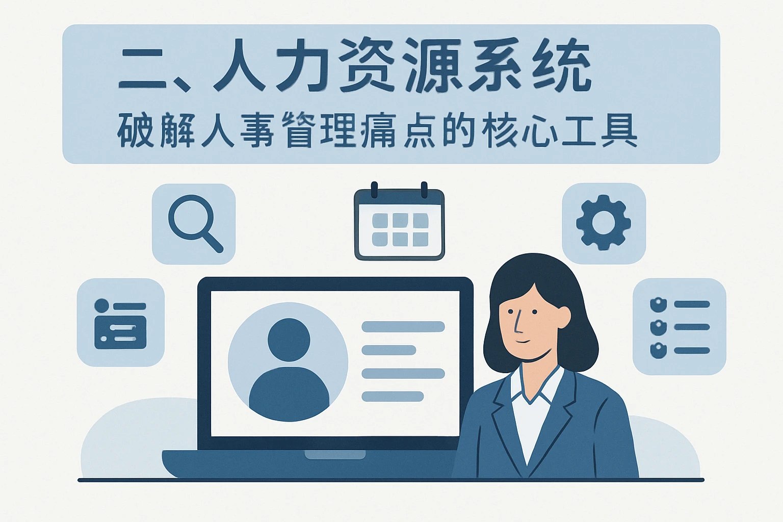 二、人力资源系统：破解人事管理痛点的核心工具