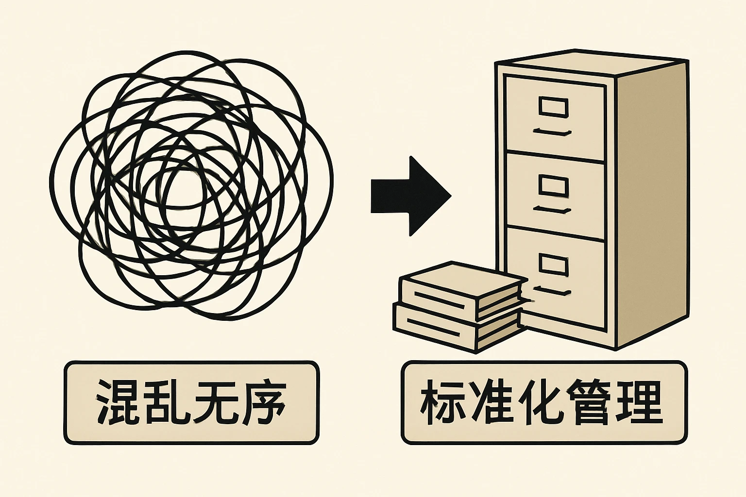 2. 规范流程：从“混乱无序”到“标准化管理”