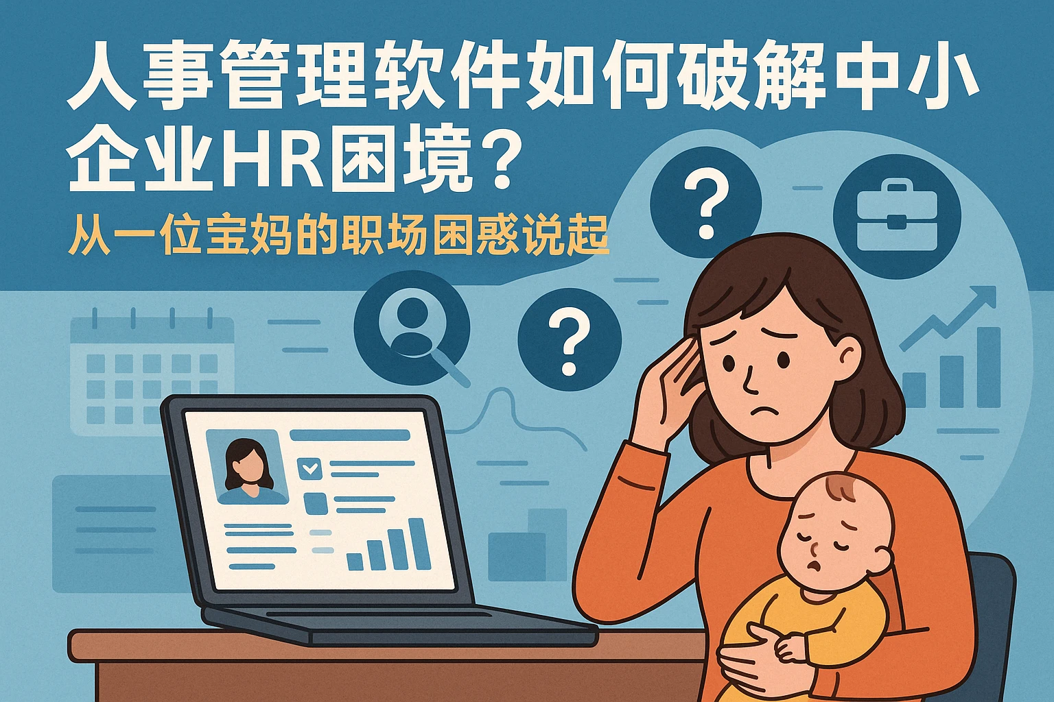 人事管理软件如何破解中小企业HR困境？从一位宝妈的职场困惑说起