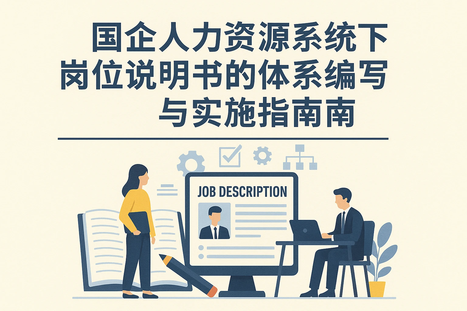 国企人力资源系统下岗位说明书的体系编写与实施指南