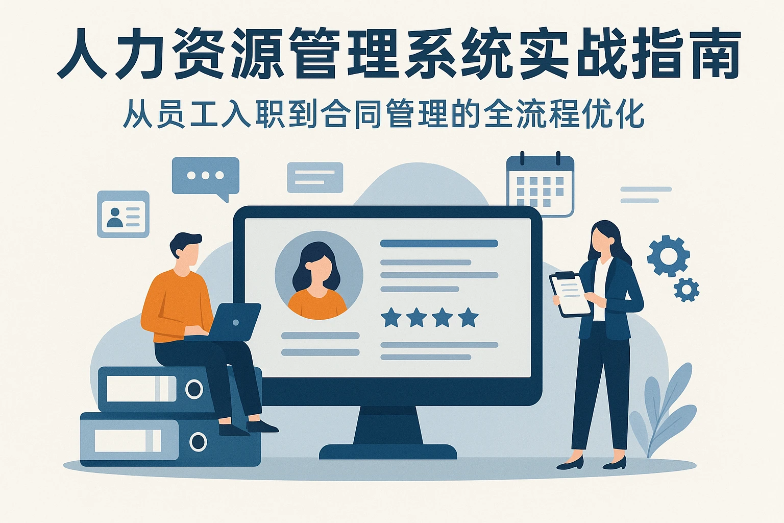 人力资源管理系统实战指南：从员工入职到合同管理的全流程优化