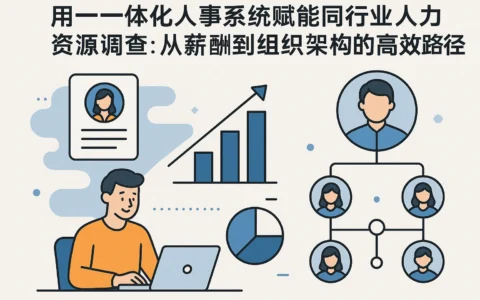 用一体化人事系统赋能同行业人力资源调查：从薪酬到组织架构的高效路径