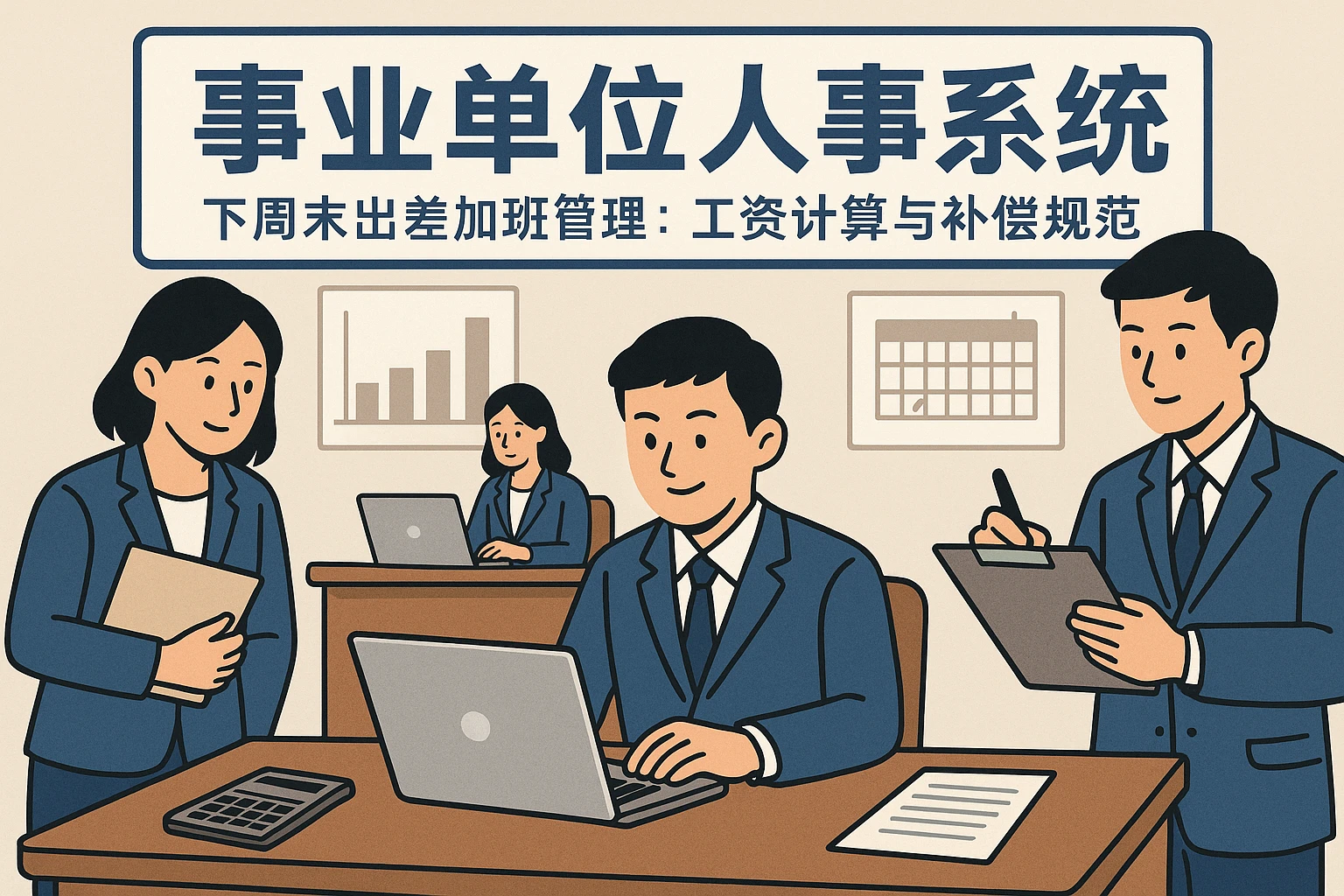 事业单位人事系统下周末出差加班管理：工资计算与补偿规范