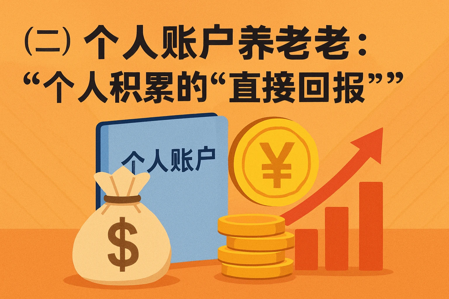 （二）个人账户养老金：个人积累的“直接回报”
