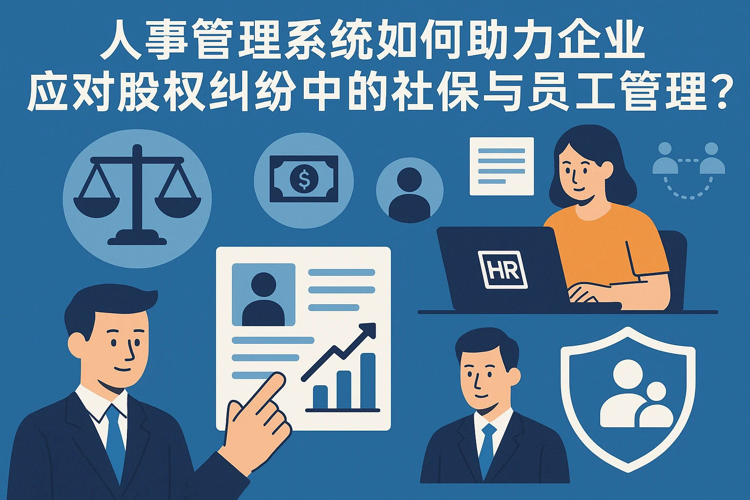 人事管理系统如何助力企业应对股权纠纷中的社保与员工管理难题？