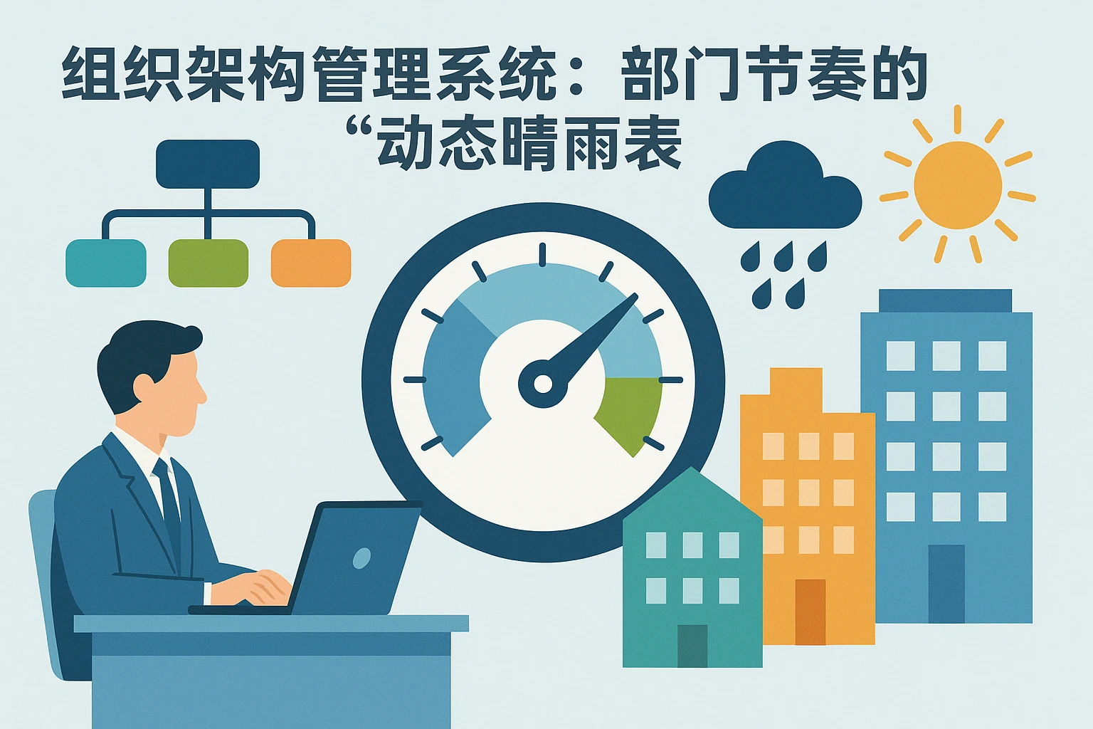 2. 组织架构管理系统：部门节奏的“动态晴雨表”