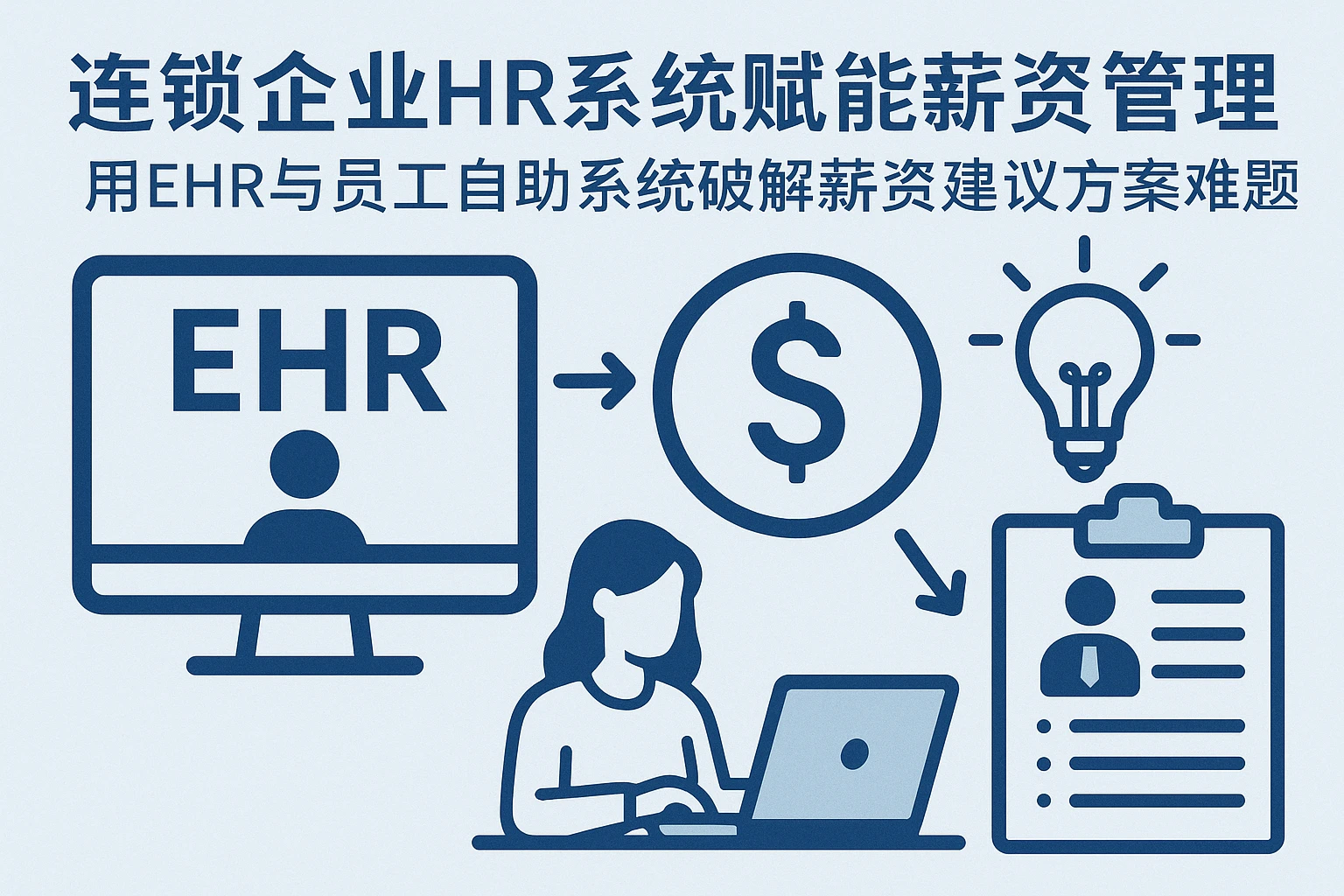 连锁企业HR系统赋能薪资管理：用EHR与员工自助系统破解薪资建议方案难题