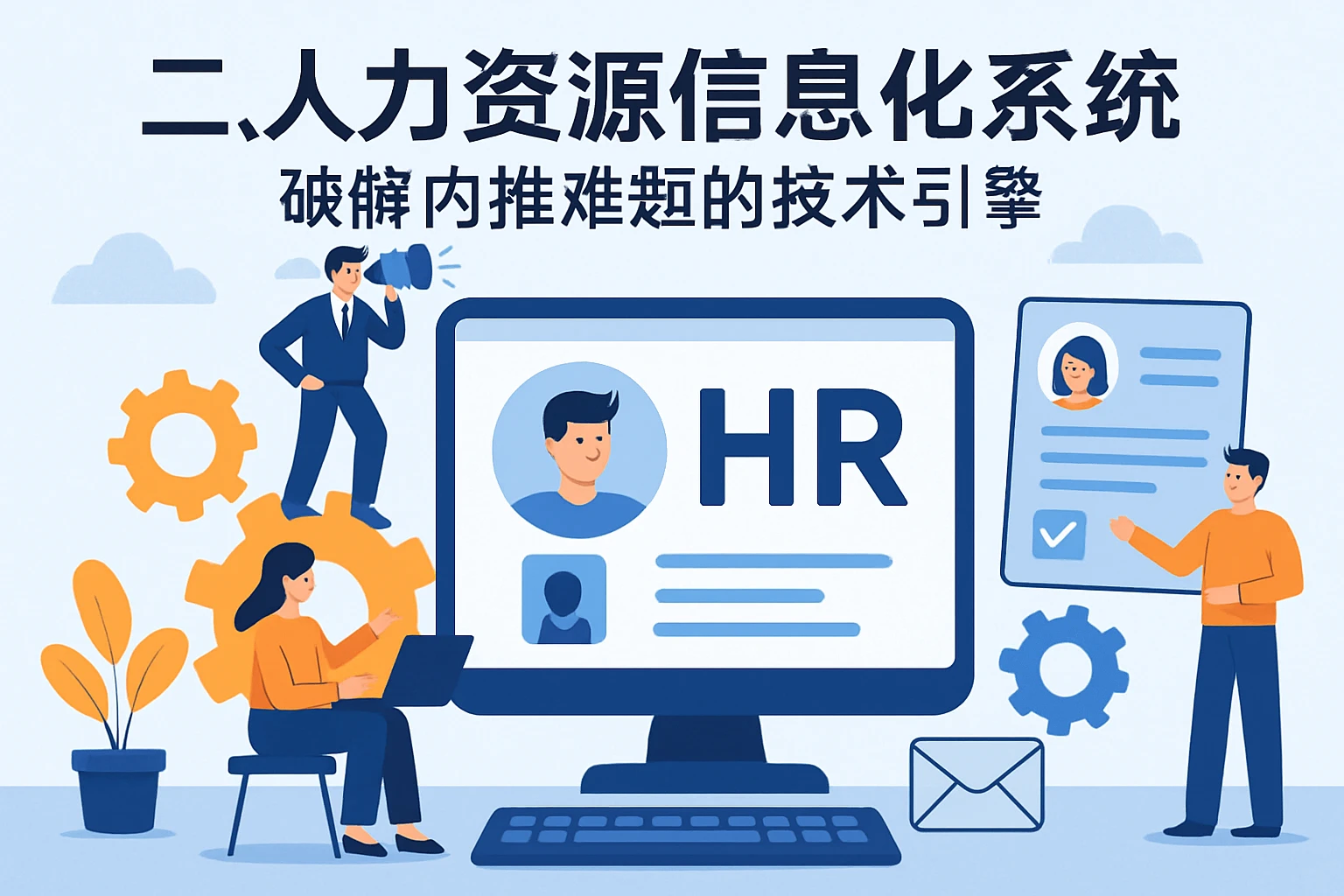 二、人力资源信息化系统：破解内推难题的技术引擎