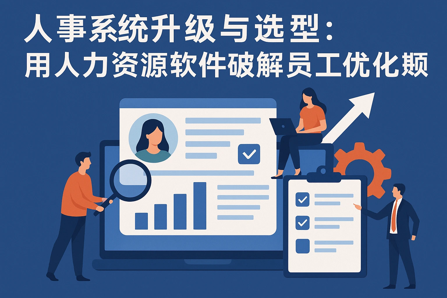 人事系统升级与选型：用人力资源软件破解员工优化难题