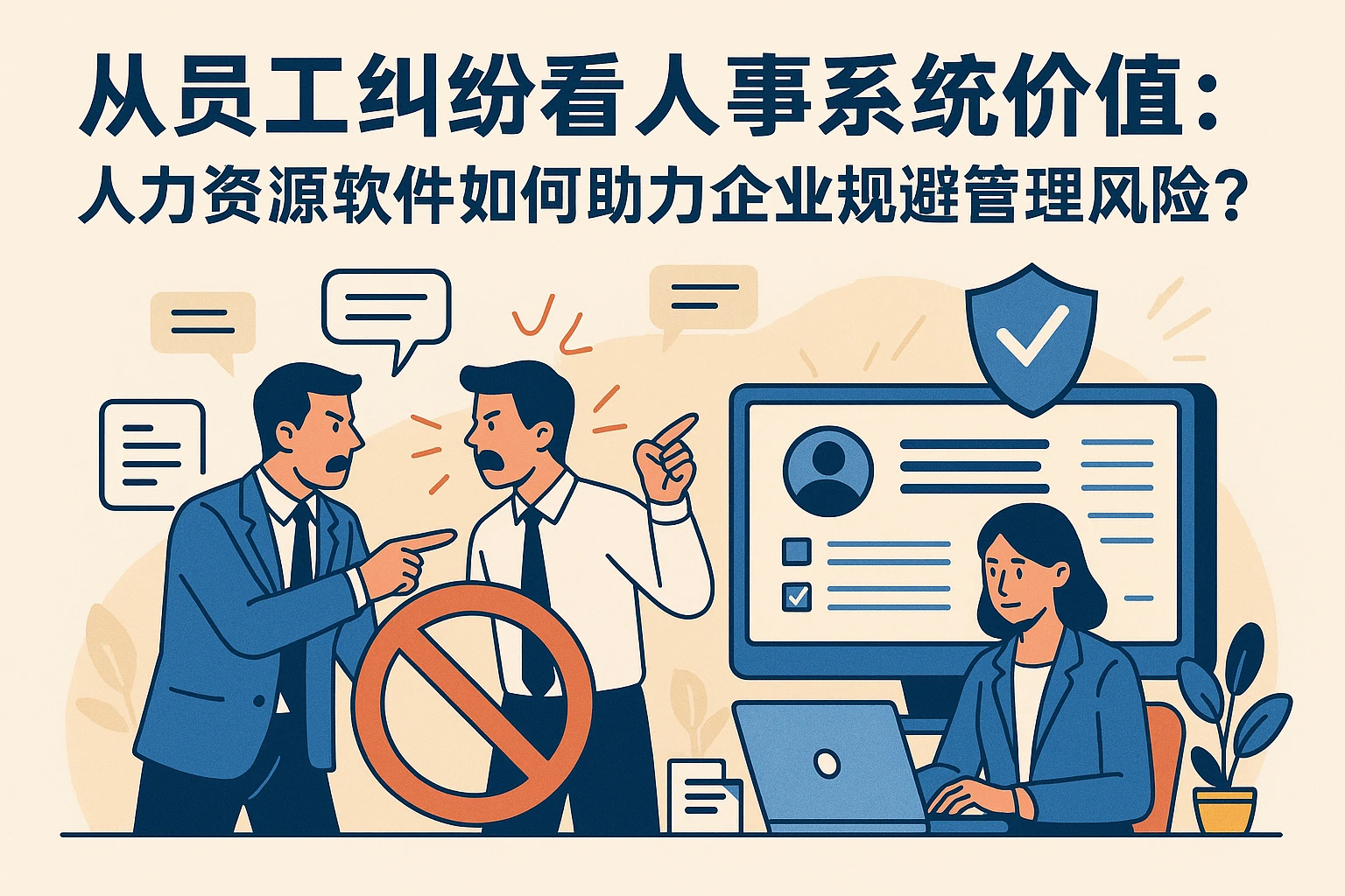 从员工纠纷看人事系统价值：人力资源软件如何助力企业规避管理风险？