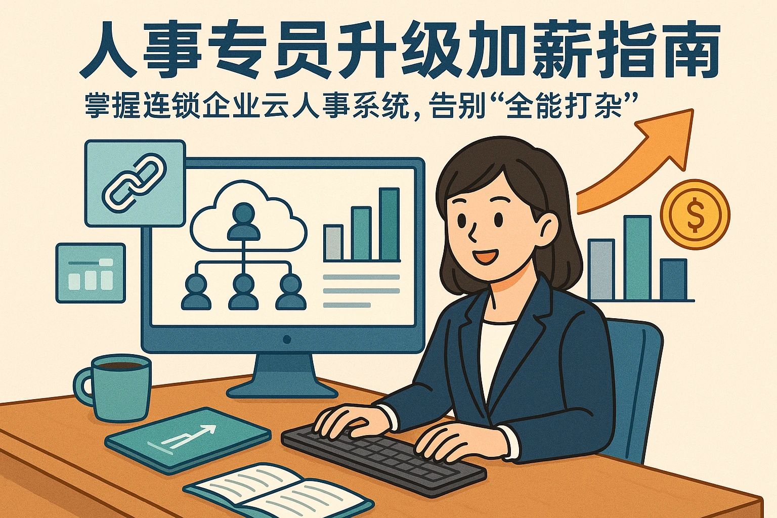 人事专员升级加薪指南：掌握连锁企业云人事系统，告别“全能打杂”