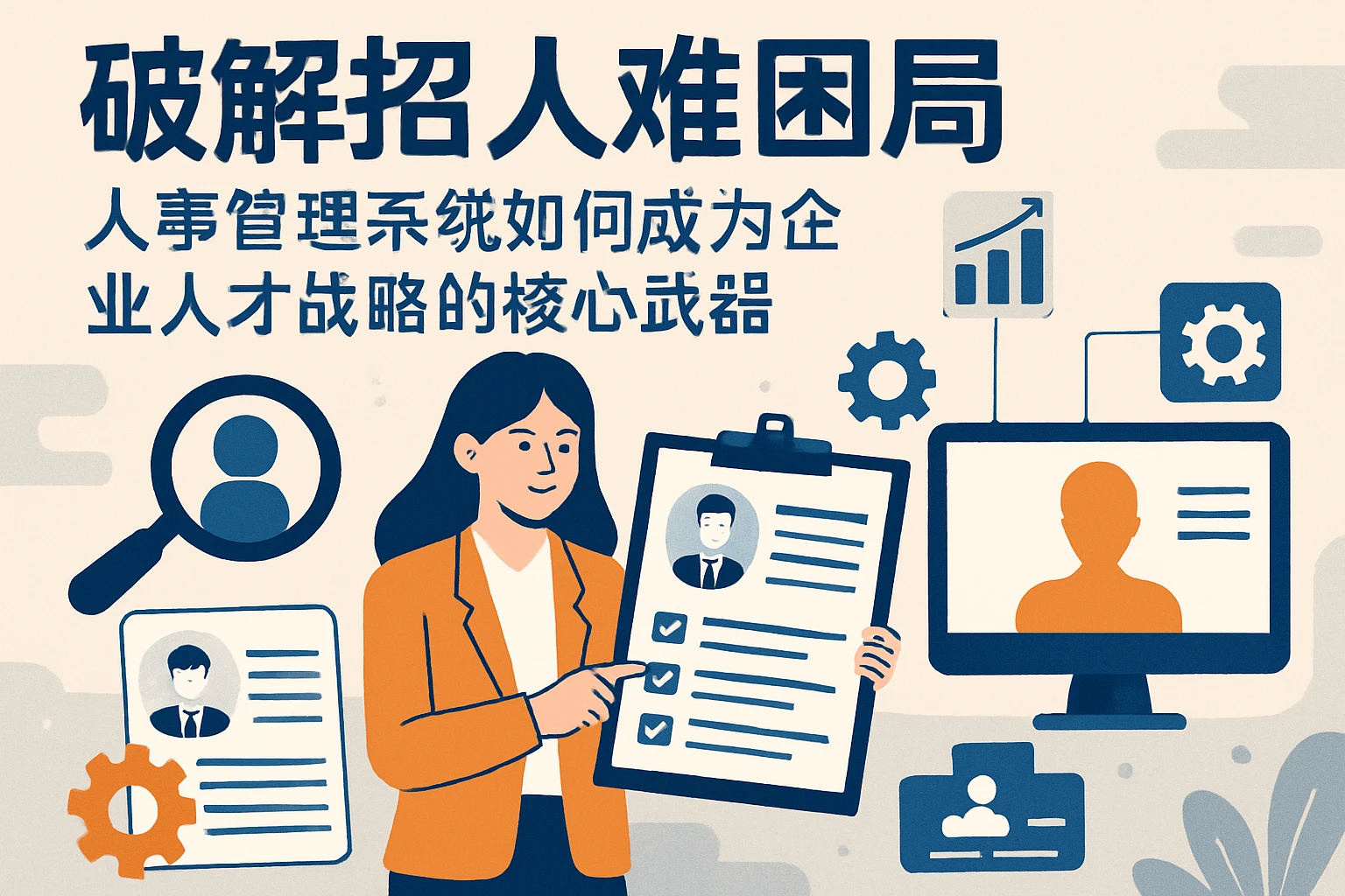 破解招人难困局：人事管理系统如何成为企业人才战略的核心武器