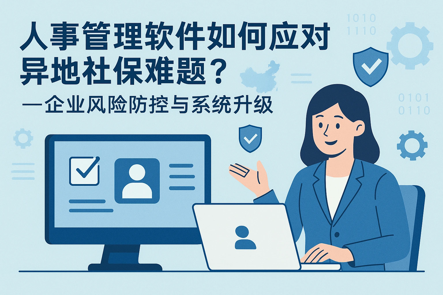 人事管理软件如何应对异地社保难题？——企业风险防控与系统升级指南