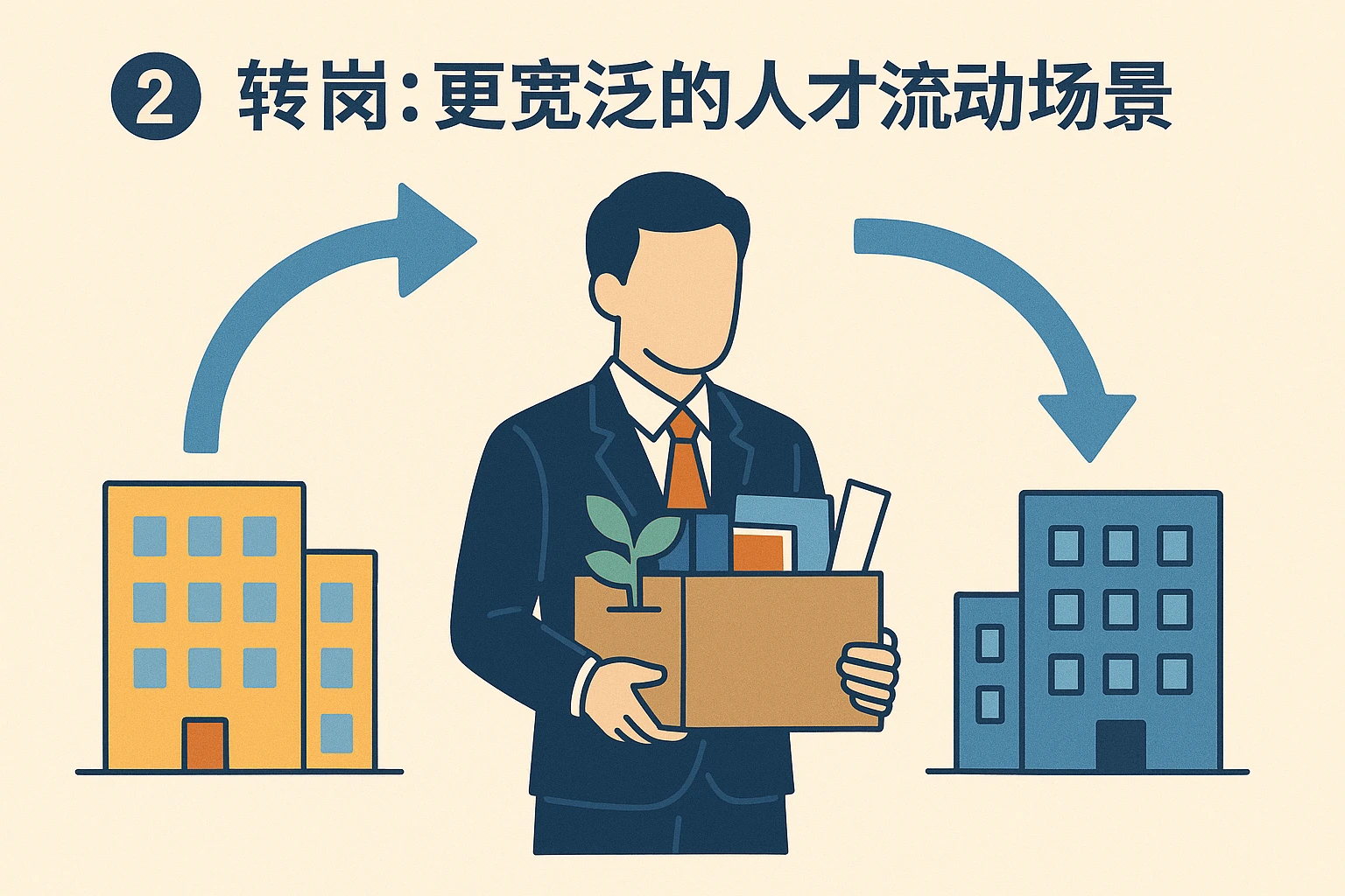 2. 转岗：更宽泛的人才流动场景