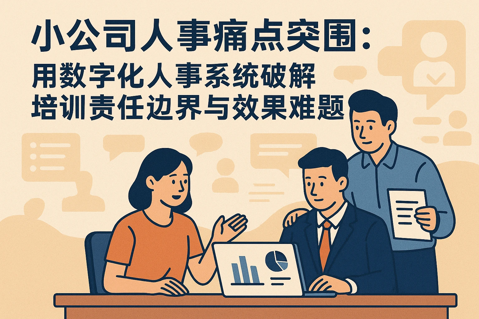 小公司人事痛点突围：用数字化人事系统破解培训责任边界与效果难题
