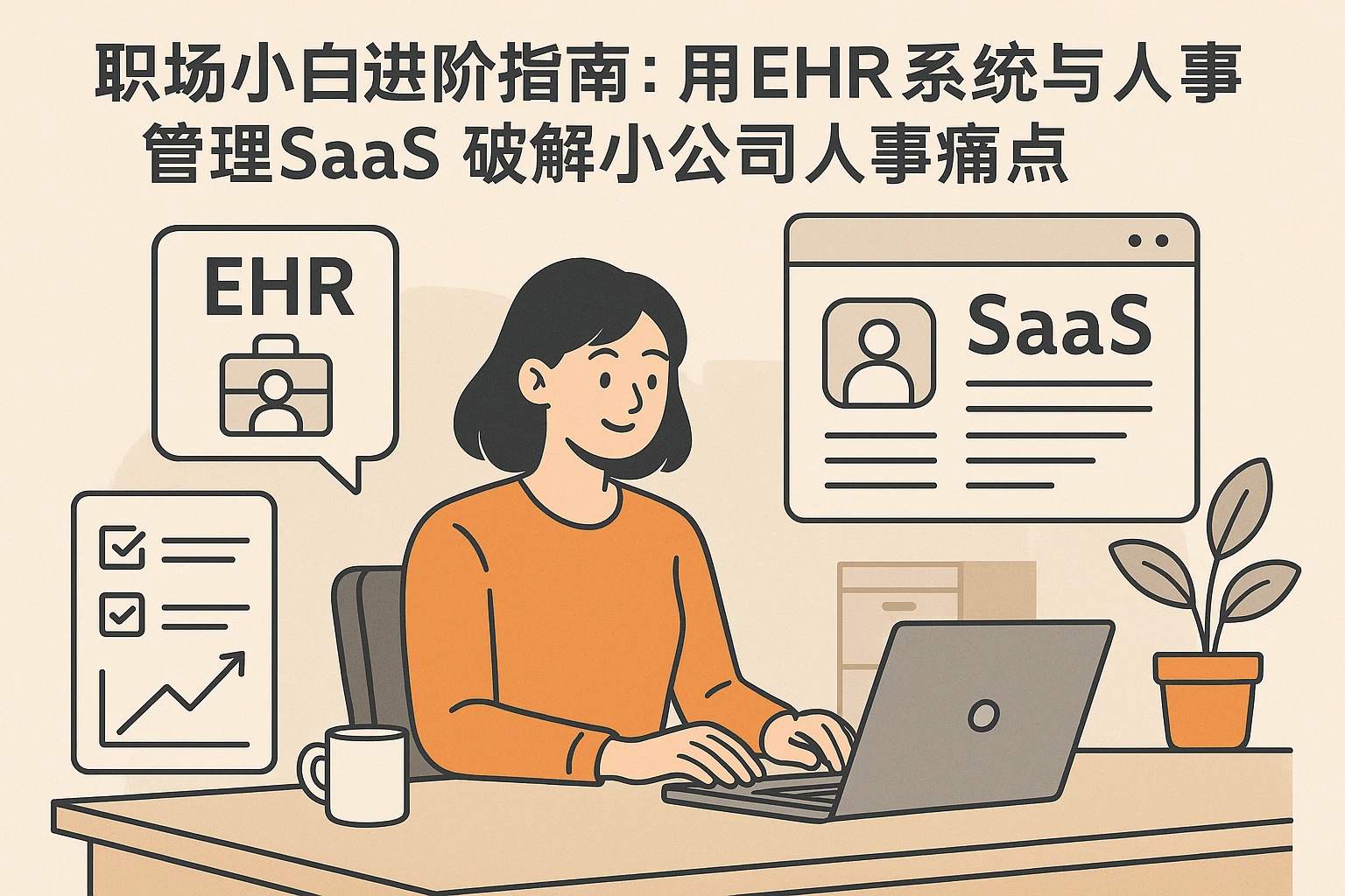 职场小白进阶指南：用EHR系统与人事管理SaaS破解小公司人事痛点