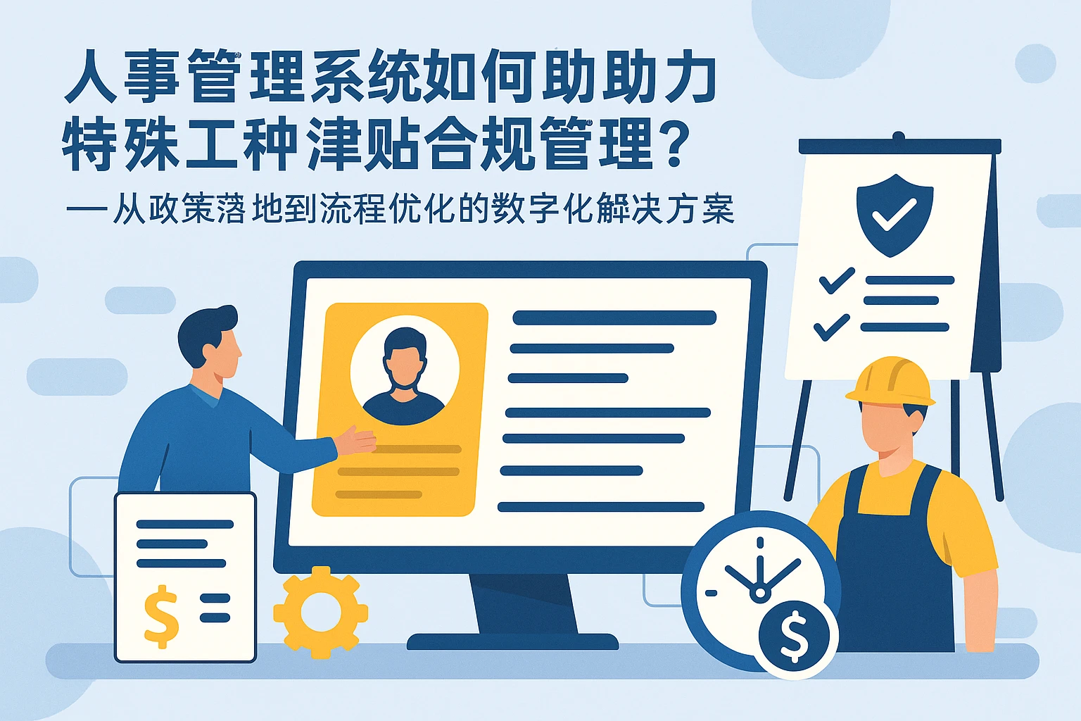 人事管理系统如何助力特殊工种津贴合规管理？——从政策落地到流程优化的数字化解决方案
