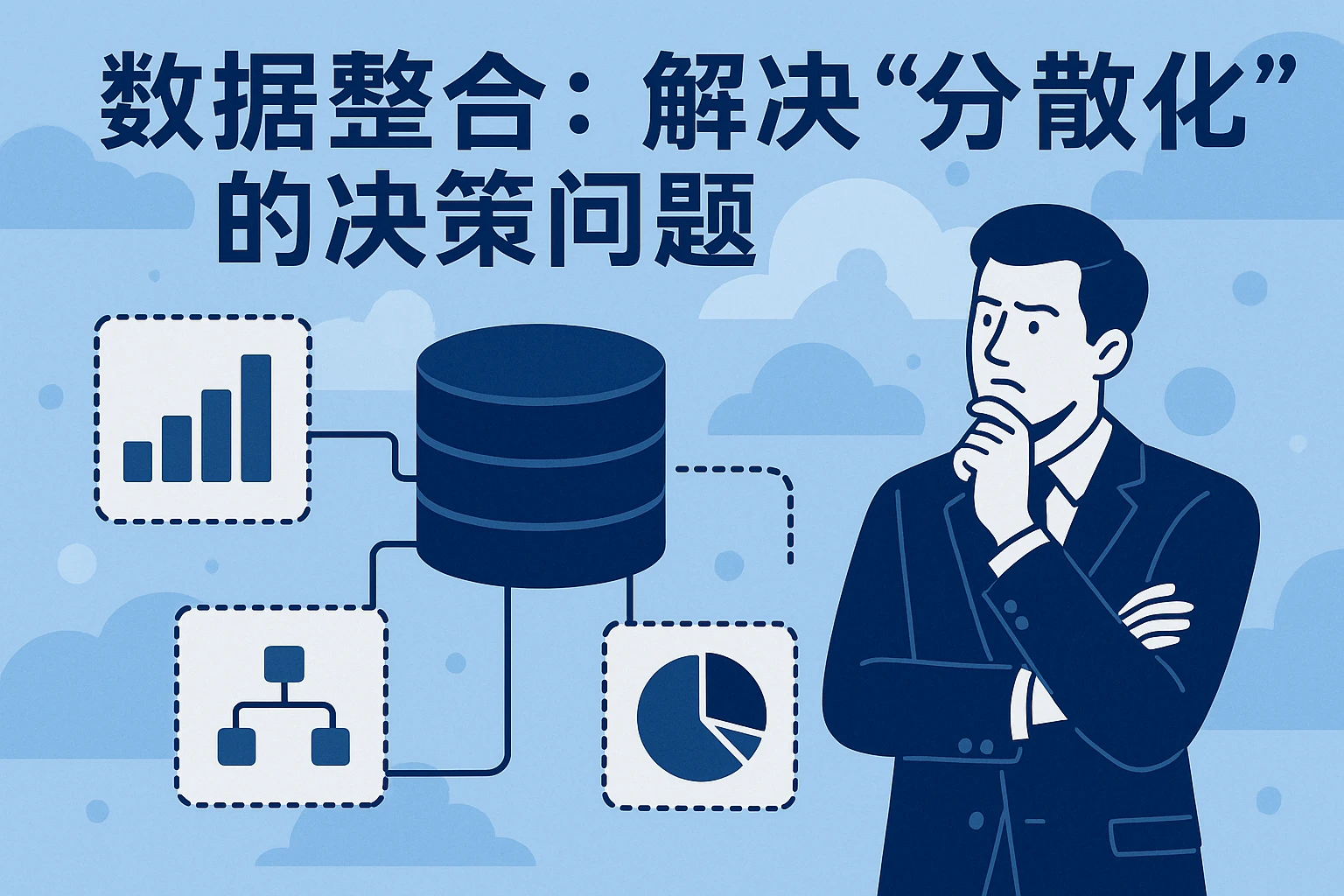 2. 数据整合：解决“分散化”的决策问题