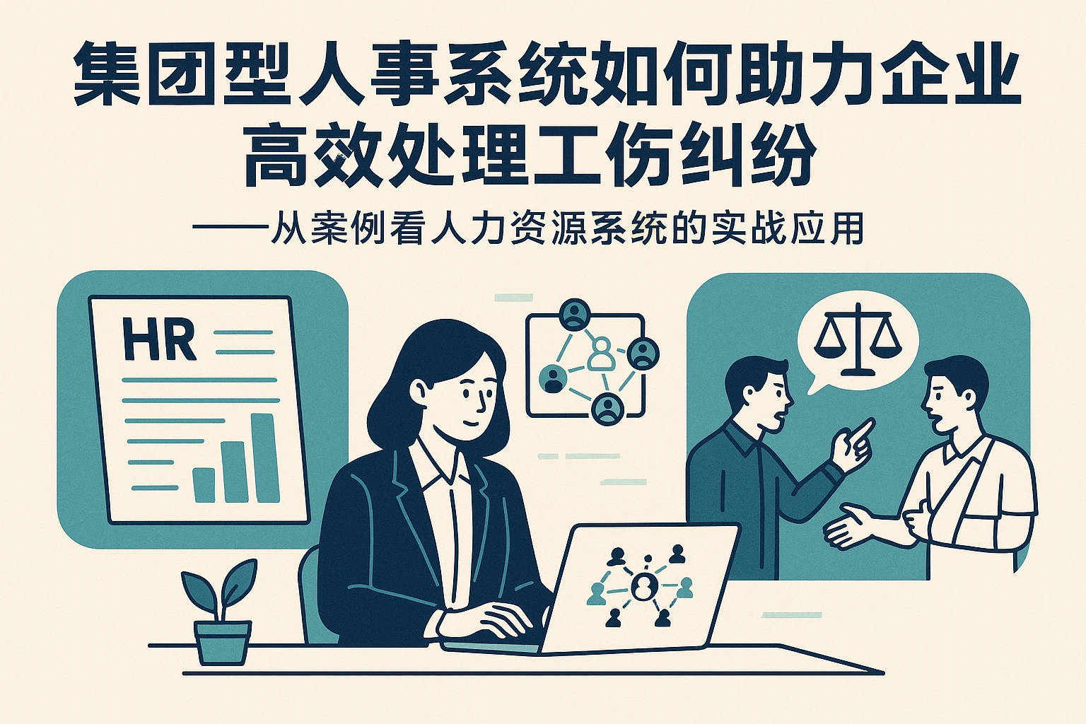 集团型人事系统如何助力企业高效处理工伤纠纷——从案例看人力资源系统的实战应用