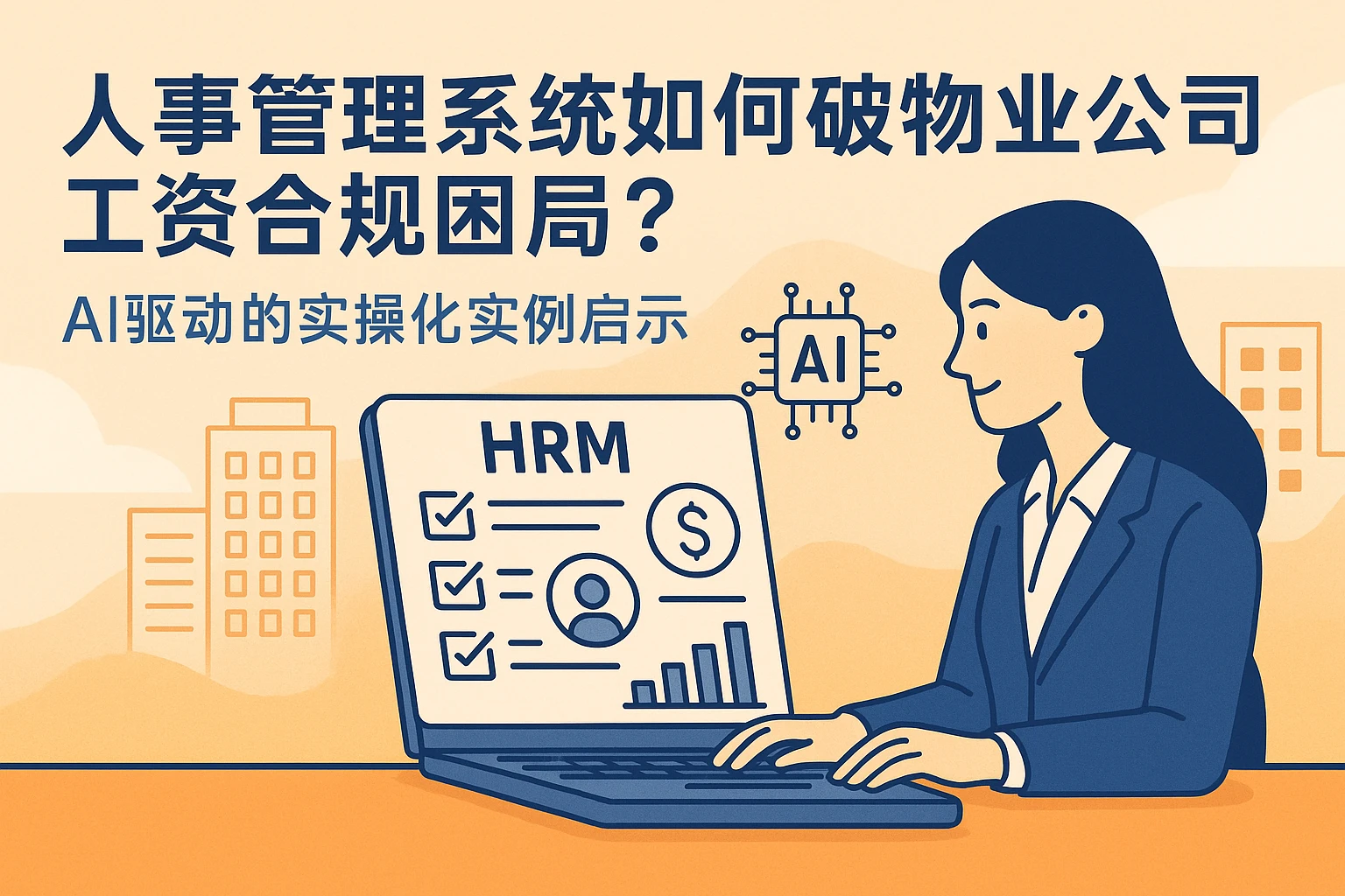 人事管理系统如何破解物业公司工资合规困局？AI驱动的实操案例启示