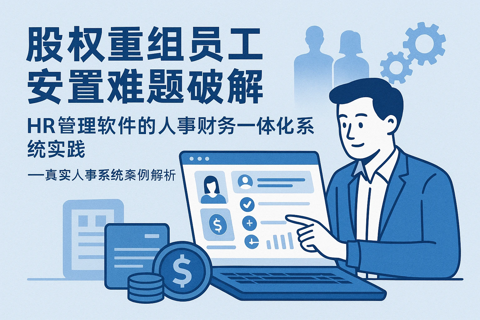 股权重组员工安置难题破解：HR管理软件的人事财务一体化系统实践——真实人事系统案例解析